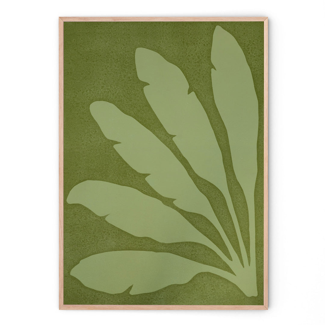 Banana Leaf Left | Pistachio Green