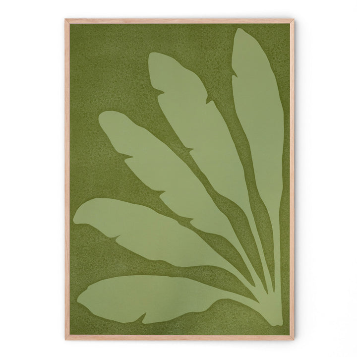 Banana Leaf Left | Pistachio Green