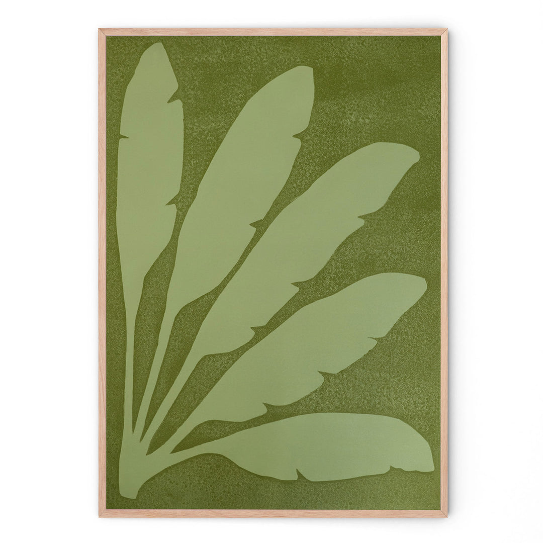 Banana Leaf Right | Pistachio Green