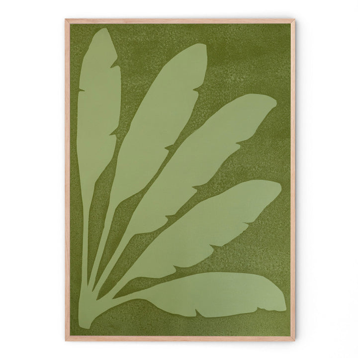 Banana Leaf Right | Pistachio Green