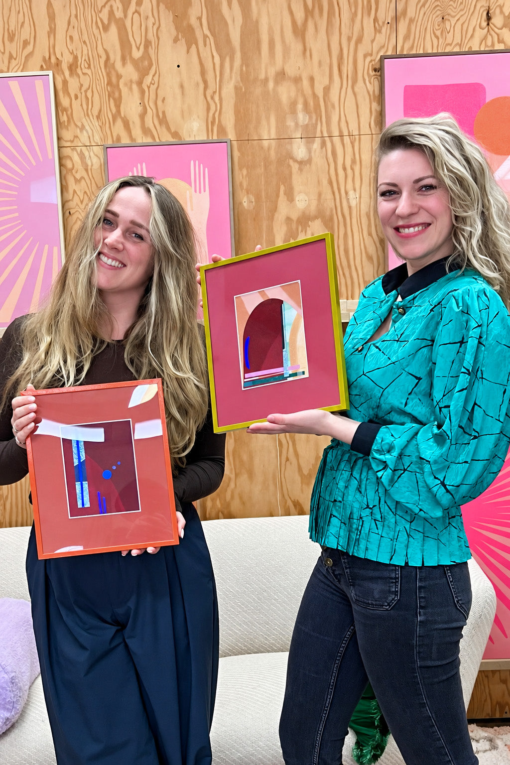 Creative art workshop in Zeist by Marijn Vink, former co-founder of Enkel Art Studio, with colour, paper, paint and professional art materials.
