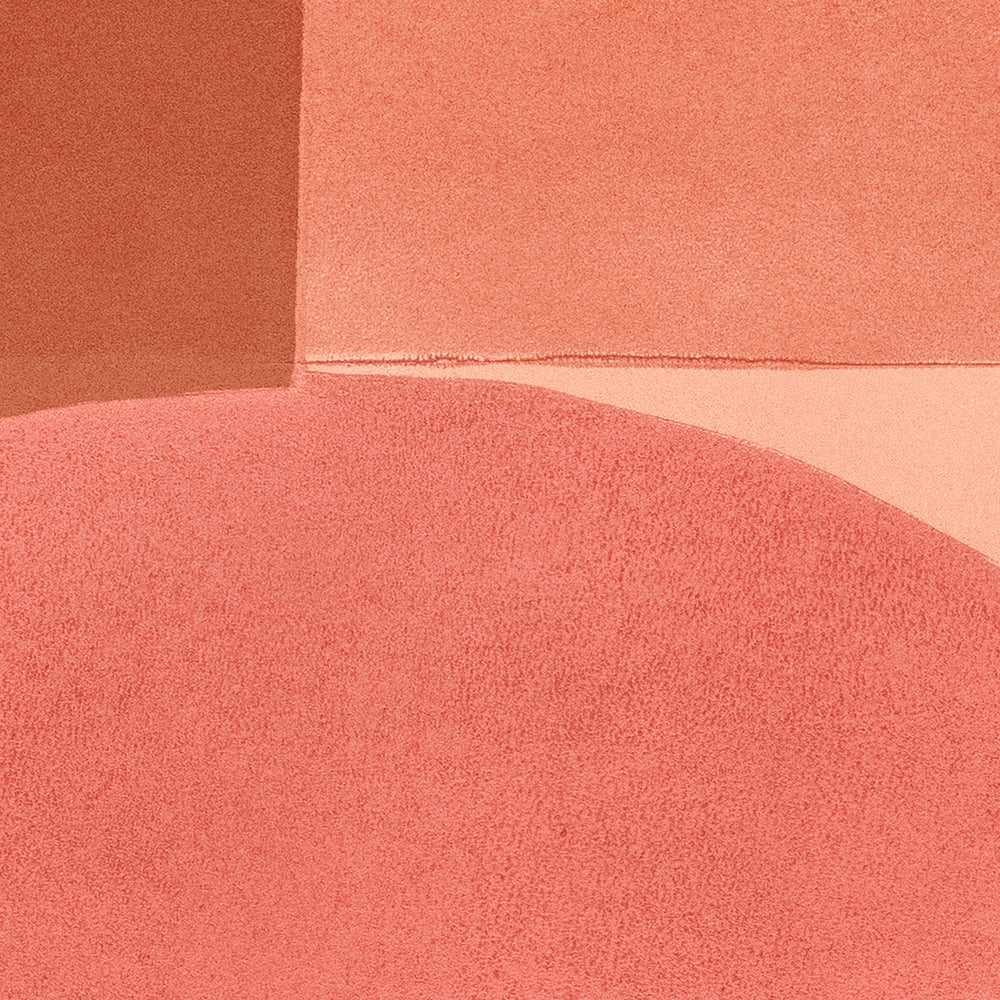 Energy Giver Blush, colourful abstract fine art print in soft blush pink tones by Marijn Vink, former co-founder of Enkel Art Studio