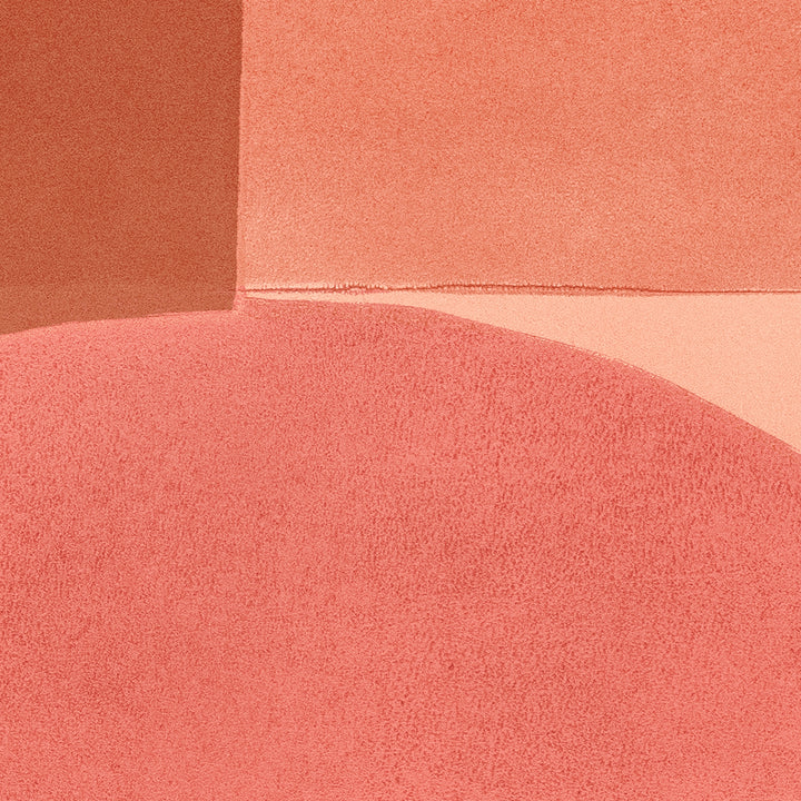 Energy Giver Blush, colourful abstract fine art print in soft blush pink tones by Marijn Vink, former co-founder of Enkel Art Studio