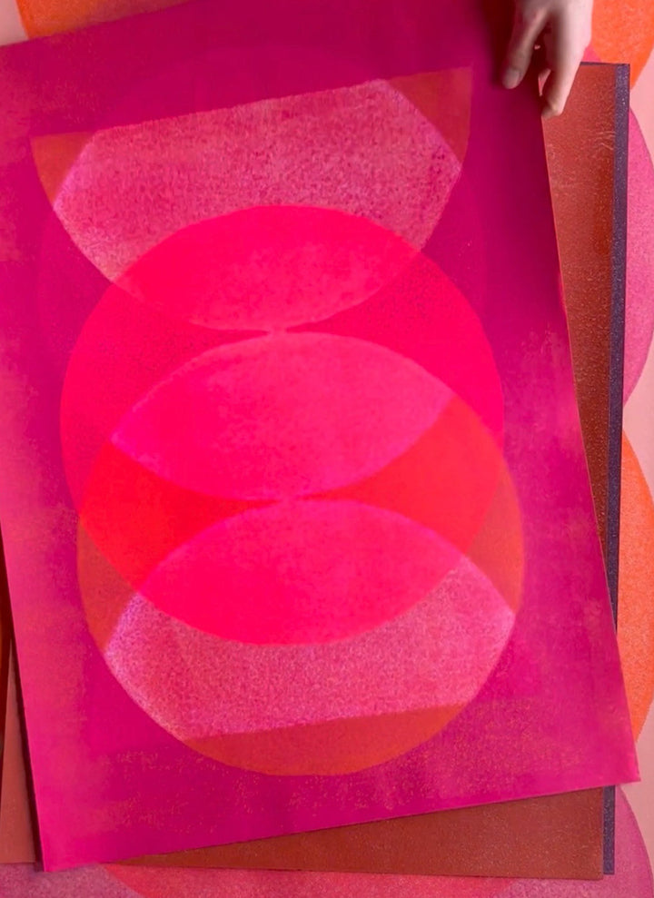 LEARN THE ART OF MONOPRINTING