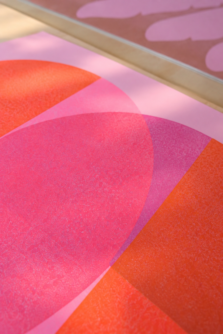 Open Studio in Zeist with colourful original art and contemporary paintings by artist Marijn Vink, former co-founder of Enkel Art Studio