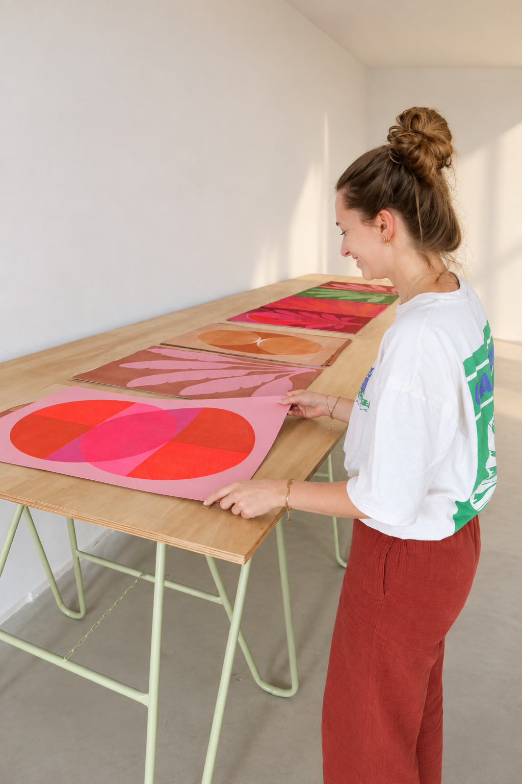 Open Studio at Marijn Vink in Zeist near Utrecht, a colourful artist studio and gallery for contemporary art, creative workshops and a creative day out. 
