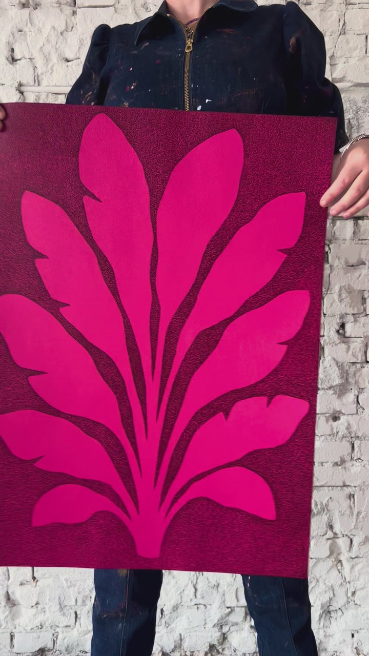 70x100 FUCHSIA ORIGINAL